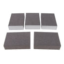 10 Pcs Abrasive Wet Dry Sanding Foam Sponge Block Pad for Plastic Metal Wood