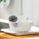 6pc Stainless Steel Scrubbing Pads Boiler Bowl Pan Kitchen Cleaning Tool New