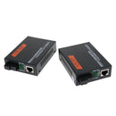Pair of 10/100/1000M External Gigabit Ethernet Media Converter, 1000Mbps RJ45 to