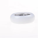 1 Nylon Plastic Carbon Steel Pulley Wheels Roller Groove Ball Bearing White JR