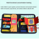 Kids Montessori Toys Baby Busy Board Buckle Training Essential Educational Board