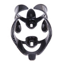 Bike Water Bottle Cage Carbon Fiber Texture Water Bottle Holder + 2 Screws