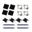 NEMA17 Stepper Motor TL-Smoothers + Vibration Dampers+ Heatsink + Connect Wires