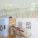 Stainless Steel Wall Mounted Eco-friendly Traceless Self  Hooks Kitchen