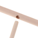2Pcs T Shape Wooden Rake Round Batter Pancake Crepe Spreader Kitchen ToolsB.kz