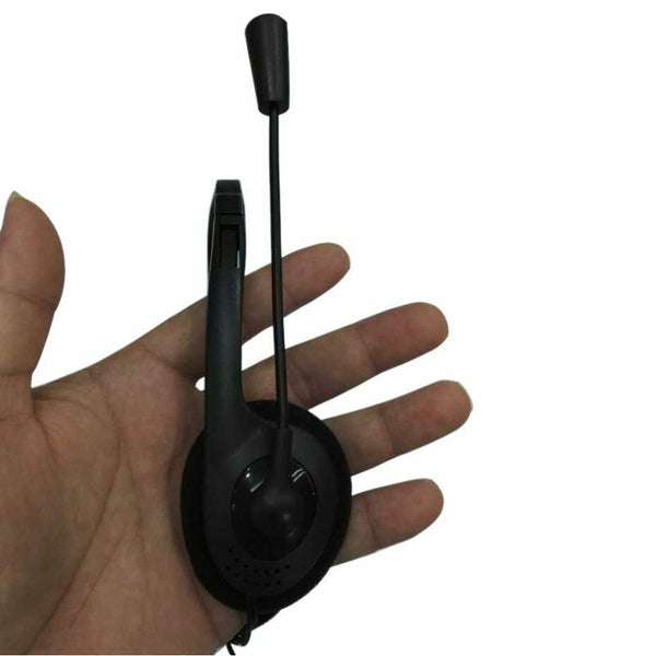 3.5mm Stereo Headset Earphone Headphone with Microphone for Laptop L3S3