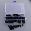Alloy Steel Socket Cap Screws M6 Hex Head Bolt Nuts Assortment Kit with Box