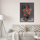 5D DIY Special-shaped Diamond Painting Rose Vase Cross Stitch Arts (DZ188)