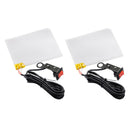 2x Motorcycle ATV Snowmobile Heated Pads Hot