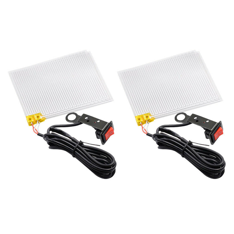 2x Motorcycle ATV Snowmobile Heated Pads Hot