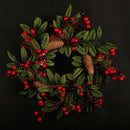 Pine Cone Leaf Berry Wreath for Home Window Door Wall Christmas Decoration