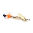5.5g Fishing Lure Spoon Bait ideal for Bass Trout Perch pike rotating Fishing ES