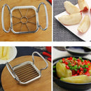 5 In 1 Kitchen Gadgets Stainless Steel Vegetable Fruit Cutter Shredders Pot