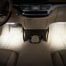 Durable 4*12LED Multicolor Car Interior Strip Lights Wireless Remote Control