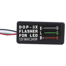 3Pin12V Universal Motorcycle LED Turn Signal Light Flasher Relay BlinkerSafet BX