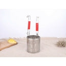 Stainless Steel Food Strainer Colander Noodle Strainer Steaming Basket 16cm