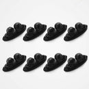 8pcs/Set Car Wire Cord Clip Cable Holder Tie Fixer Organizer Drop Adhesive Clamp