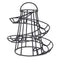 Eggs Skelter Deluxe Modern Spiral Dispenser Rack Basket Storage Space Up to 24 F