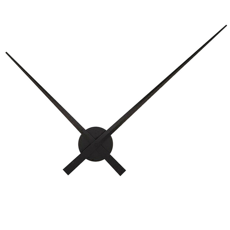 2pcs Wall Clocks Modern Home office Ornament Quartz Clock Large Hands Set