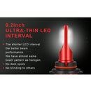 2 Pieces Auto Car Truck LED Headlight Bulbs Replacement 9006 6500K 20W/Bulb