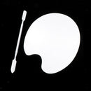 2pcs Makeup Tools Stainless Steel Palette Spatula Cosmetic Blending