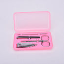 4x NEW Pedicure Manicure Set Nail Care Cuticle Clipper Tool Kit Case Hot HMDJ Pg