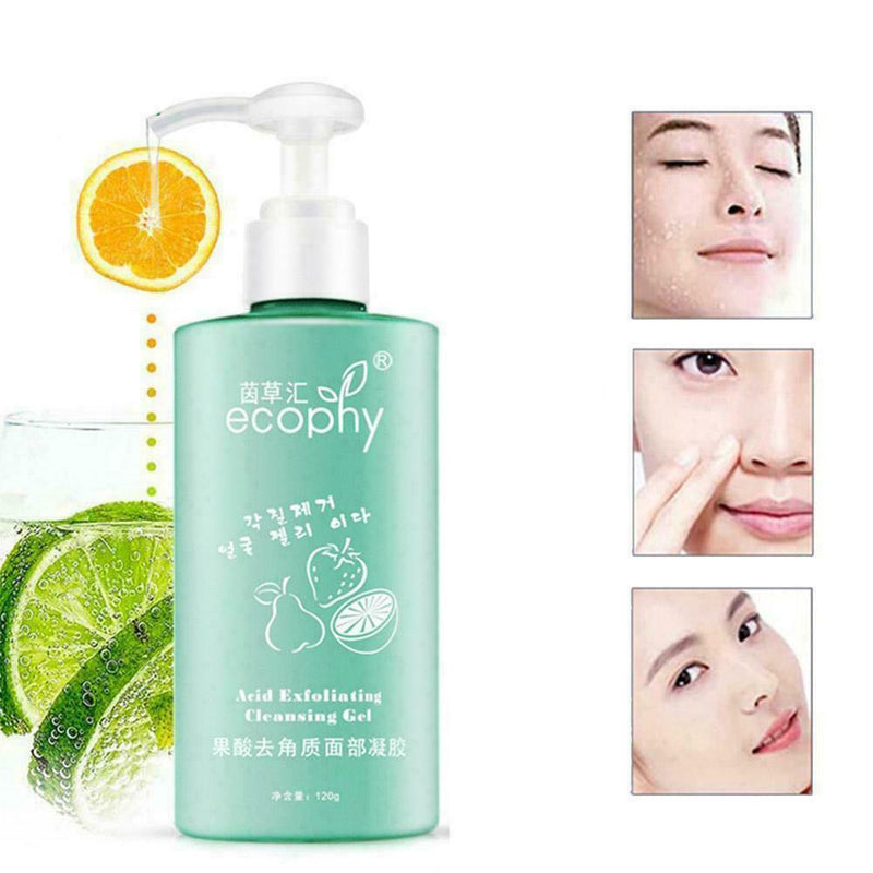 Acid Peeling Gel Exfoliating Scale Facial Deep Carnation Remover Cleanser F D3X9