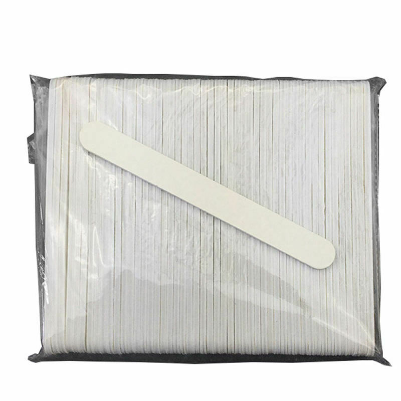 50pcs Nail Swatches Practice Stick Makeup Polish Display Sector Board Hot