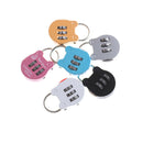 2pcs Cartoon Mini Digital Briefcase Password Padlock Luggage Gym Lock Gw