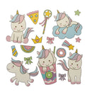 clothes patches heat transfer stickers diy printing iron on appliques AT3C
