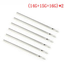 28PCS Professional Body Piercing Tool Kit Ear Nose Navel Nipple Needles Set %ã€Š