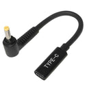 Type-C Female To Male Plug Elbow With PD Chip Short Interface Laptop Adapter