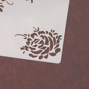 Reusable rose Stencil Airbrush Art DIY Home Decor Scrapbooking Album CraftXP