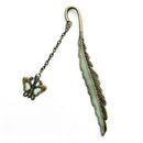 Luminous Night Butterfly Bookmark Label Read Maker Feather Stationery Copper JR