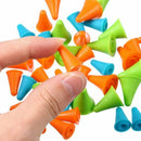 40 Pieces Multi-Colored Needle Point Stoppers Needle Point Protectors Needl S7K7