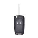 2 Button Flip Remote Key Case Shell For Chevrolet Epica LOVA Sp 3C