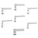 1PC 80mm X 50mm Seat Square, 90 Degree