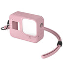 Silicone Case Protective Cover Shell for Gopro Hero 8 Black Camera (Pink)