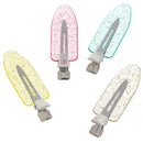 4Pcs Seamless Hair Clips Side Bangs Fix Fringe Barrette Makeup Washing Hairp BX