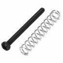8 Pcs M3x30MM Electric Guitar Humbucker Pickup Adjust Height Screw and Spri
