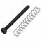 8 Pcs M3x30MM Electric Guitar Humbucker Pickup Adjust Height Screw and Spri