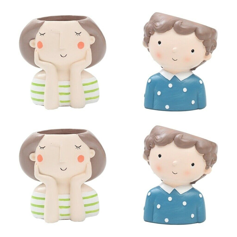 4pcs Plants Pot Planter Pot Creative Small Planter