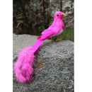 Handmade Craft Roadrunner Artificial Birds Feather Decor Wire Christmas Tree