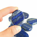 Natural Blue Lapis Lazuli Polished Stone Rock Fossils Mineral Healing Collecting