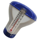6 packs Pool Floating Chlorine Dispenser with Thermometer Pool Cleaning Tool