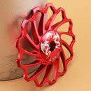 Muqzi Bicycle Ceramic Guide Pulley 7075 Aluminum Alloy Rear Derailleur 11T