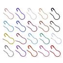 500pcs/pack Gourd Safety Pins Metal Clips Knitting Stitch Marker Tag Pins Kit