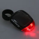 Solar Power Bike Bicycle LED Cycling Tail Rear Red Light Lamp Taillight Clamp