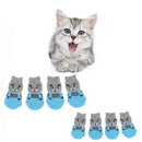 8 PCS Anti-Slip Knit Socks for pets Rubber Reinforcement for Indoor Wear, Slip