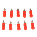 10 pieces 4mm Banana Plug Socket Jack Banana Binding Post Connector Terminal
